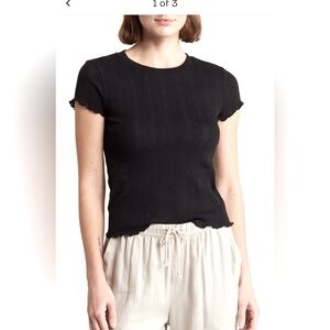 Splendid Como Pointelle T-Shirt